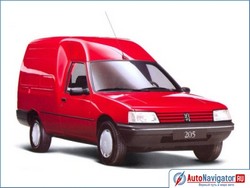 Фотография Peugeot 205 фургон